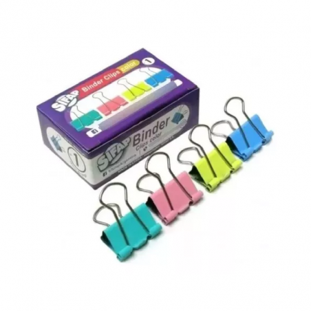 Binder N° 1 De Colores X 12 Unidades