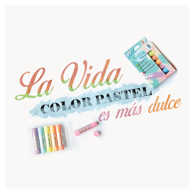 Tempera Solida Pastel X 6 Colores - Imagen 4