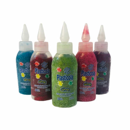 Plasticola Con Brillo x 38 Grs