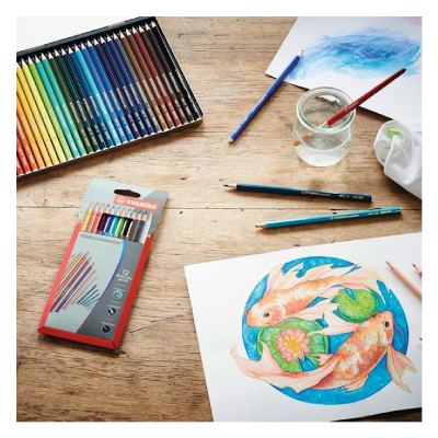 Lápices Aquacolor Lata X 24 Colores - Imagen 3