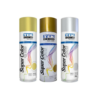 Aerosol Acrílico Colores Metálicos X 200 Ml
