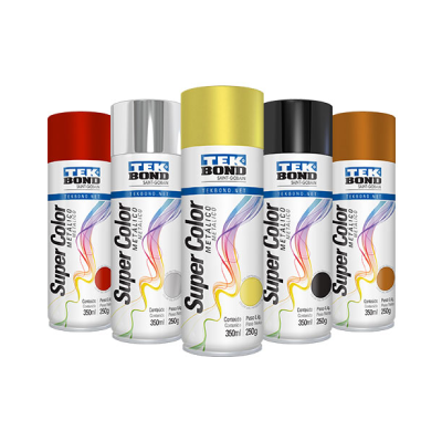 Aerosol Acrílico Colores Metálicos X 350 Ml