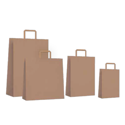 Bolsa Rubí Color Marrón 22 X 10 X 24 Cm - Imagen 3