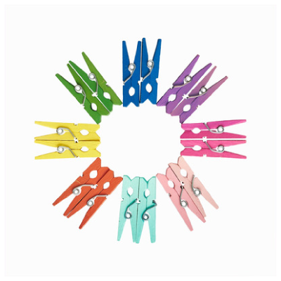 Broche De Madera Color 45 Mm - Imagen 3