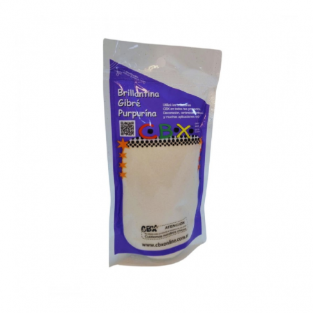 Glitter Irisado Blanco Rosa X 100 Grs