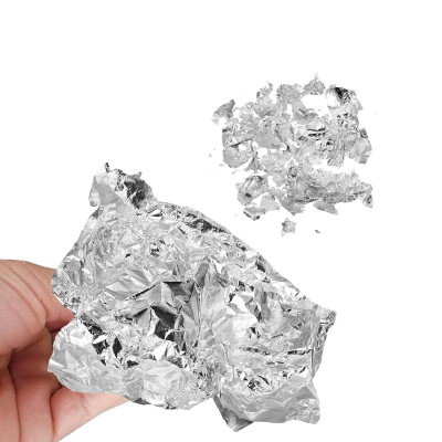 Lamina A La Hoja Plata X 10 U 16 X 16 Cm - Imagen 2