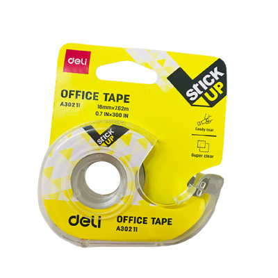 Cinta Adhesiva + Dispenser 18 Mm