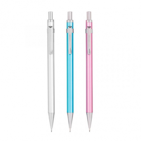 Lápiz Porta Mina Cuerpo Metálico 0.5 Mm