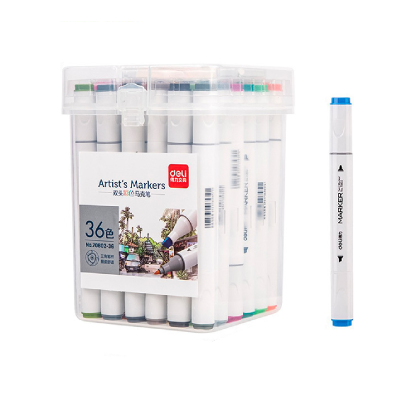 Sketch Marker Doble Punta X 36 Colores