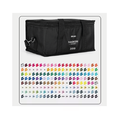Sketch Marker Doble Punta X 168 Colores - Imagen 2