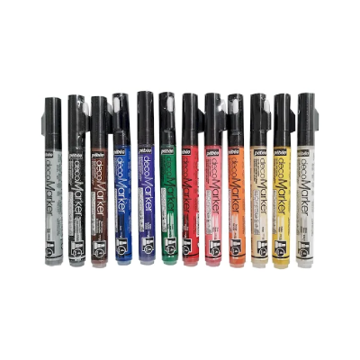 Marcador Acrílico Decomarker P/Redonda 4 Mm