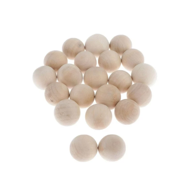 Bolitas De Madera 43 Mm - Imagen 2