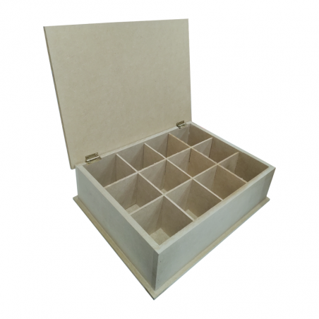 Caja De Te X 12 Bisagra Ciega