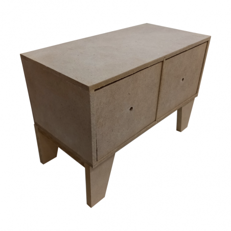 Cajonera X 2 Patas Triangulo