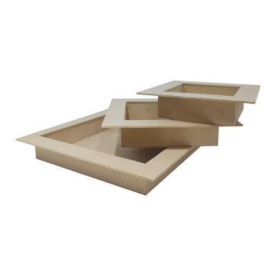 Cuadro Con Profundidad 30 X 30 Cm - Imagen 2