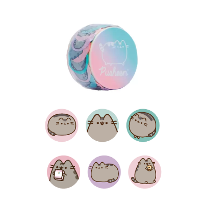 Pusheen Washi Stickers Redondos