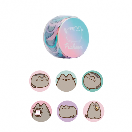 Pusheen Washi Stickers Redondos