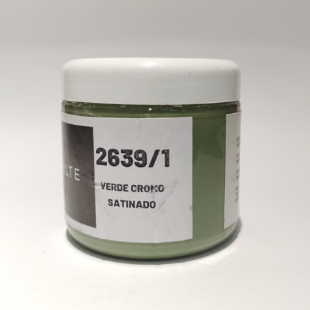 Esmalte Cerámico Verde Cromo Satinado (2639/1) X 200 Cc