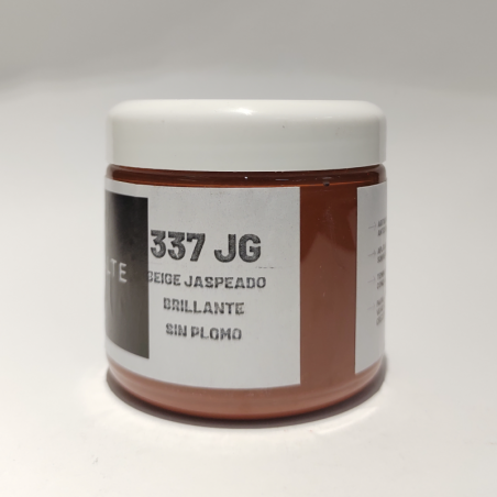 Esmalte Cerámico Beige Jaspeado Brillante (337 JG) X 200 Cc