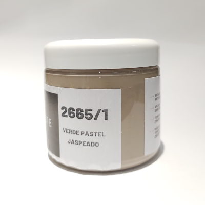 Esmalte Cerámico Verde Pastel Jaspeado (2665/1) X 200 Cc