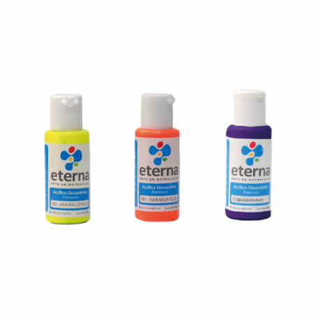 Acrílico Decorativo Colores Flúo X 50 ml