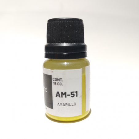 Pigmento Bajo Cubierta Amarillo Claro (AM-51) 15 Cc