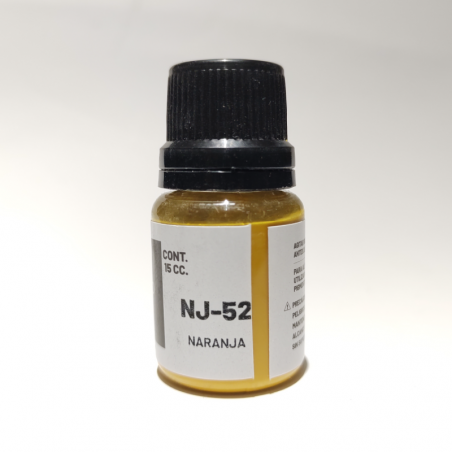 Pigmento Bajo Cubierta Naranja Claro (NJ-52) 15 Cc