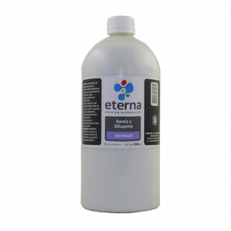 Barniz Y Diluyente Satinado X 1 Litro