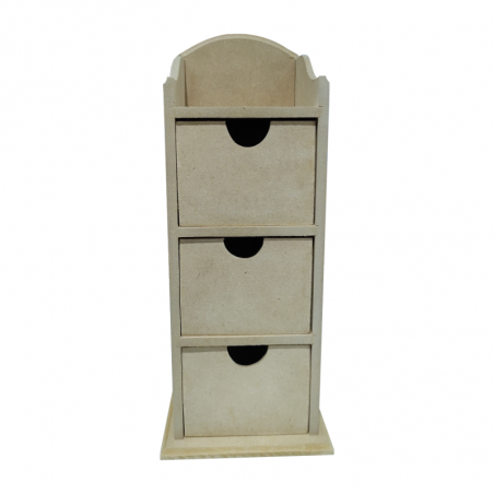 Cajonera Respaldo X 3