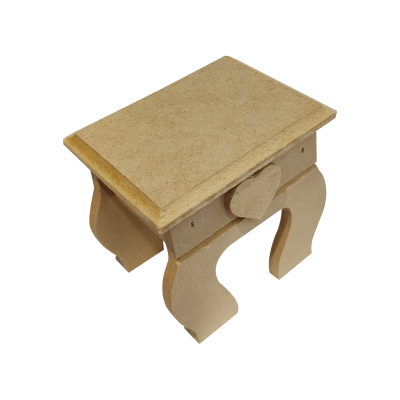 Mesa De Luz Para Casa De Muñecas - Imagen 3