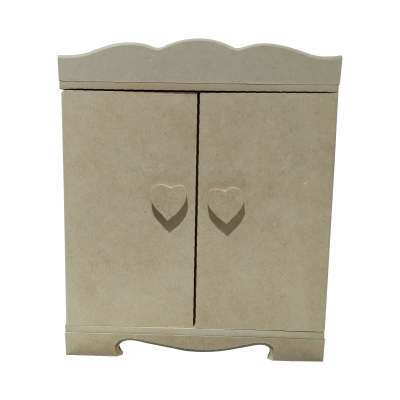 Ropero Corazón Para Casa De Muñecas