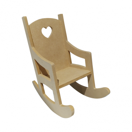 Sillón Mecedor Para Casa De Muñecas