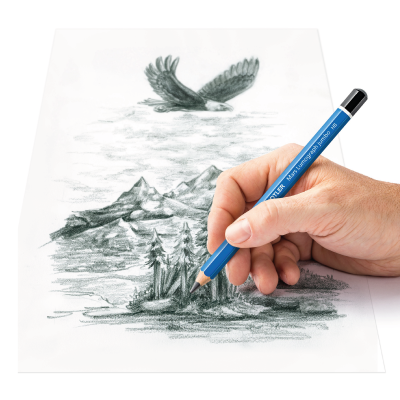 Lápiz Mars Lumograph Lata X 12 Graduaciones - Imagen 3