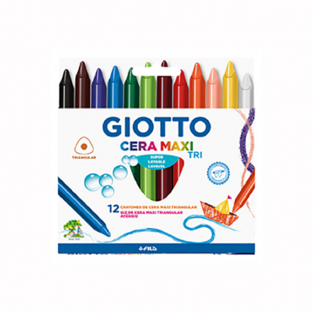 Crayón Cera Maxi X 12