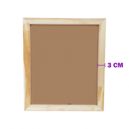 Portarretrato 30 X 40 Cm Marco 3 Cm