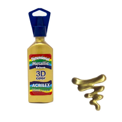 Dimensional 3D Colores Metalicos X 35 Ml - Imagen 2