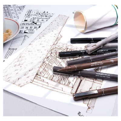 Estilógrafo Uni Pin 01 - 200 0.1 Mm - Imagen 3