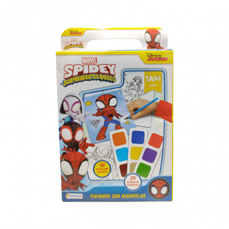 Pintando Con Acuarelas Spidey