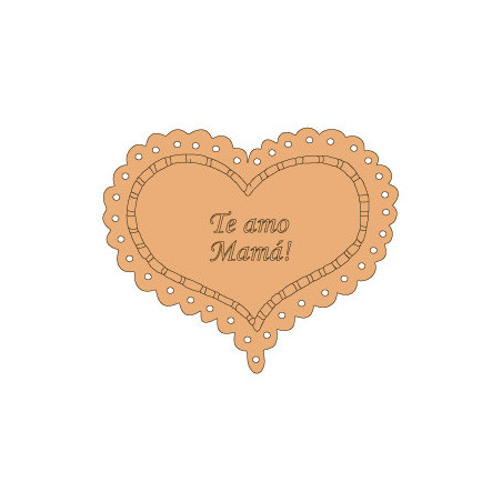 Cartel Te Amo Mamá DEC033