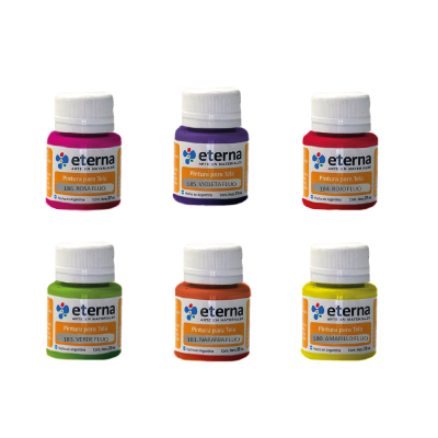 Pintura Para Tela Colores Fluo X 37 ml