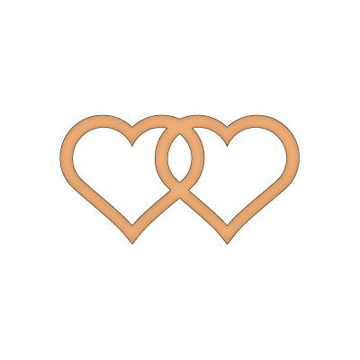 Corazones Enlazados Calados RYC019