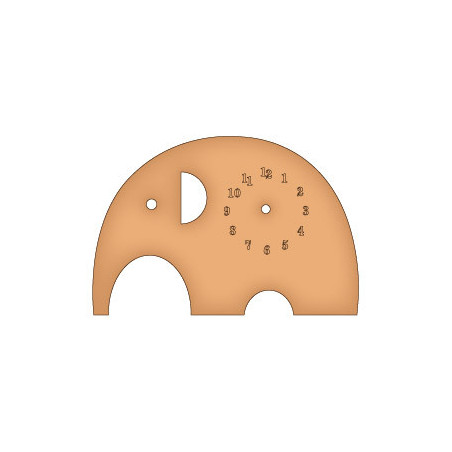 Reloj Elefante DEC049
