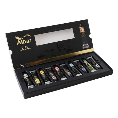 Estuche Oleo Extra Fino 18 Ml X 10 Colores - Imagen 2