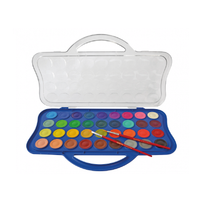 Acuarela En Pastillas X 36 Colores - Imagen 2