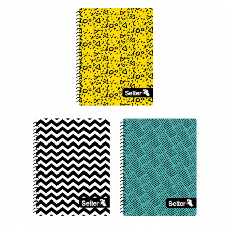 Cuaderno Geometry Espiral A4 80 Hjs