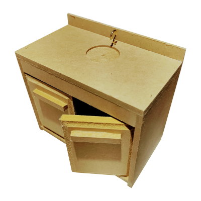 Bajo Mesada Simple Prins Para Casa De Muñecas - Imagen 3