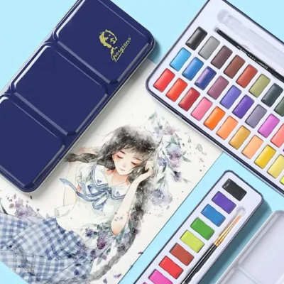 Set De Acuarela Profesional X 24 Colores - Imagen 4