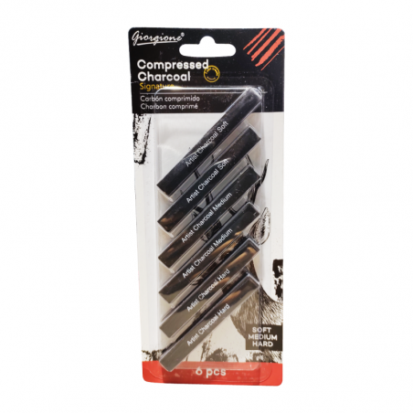 Carbón Comprimido X 6 Unidades