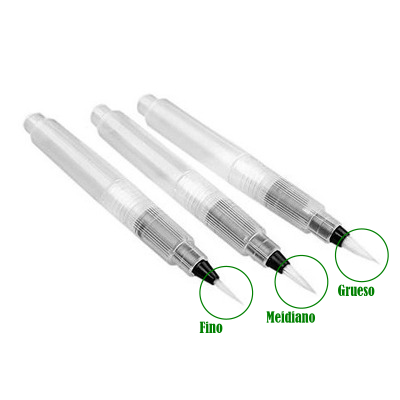 Pincel Recargable Redondo - Imagen 2