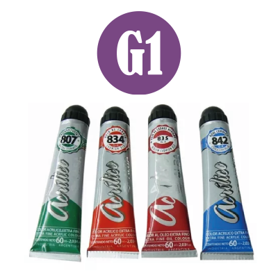 Acrílico Profesional G1 X 60 ml